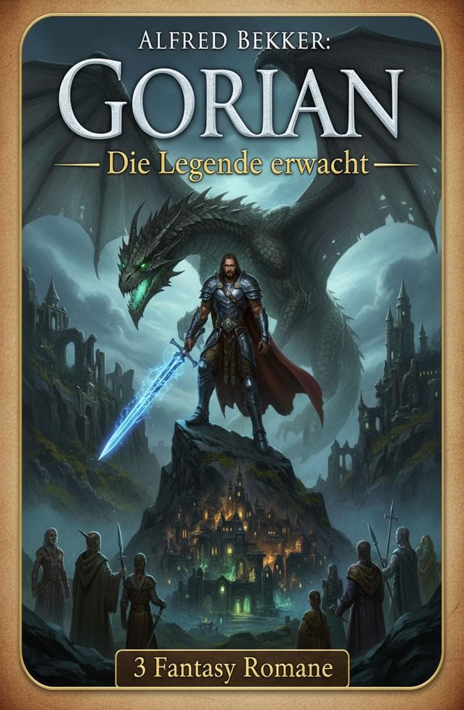 Gorian - Die Legende erwacht: 3 Fantasy Romane