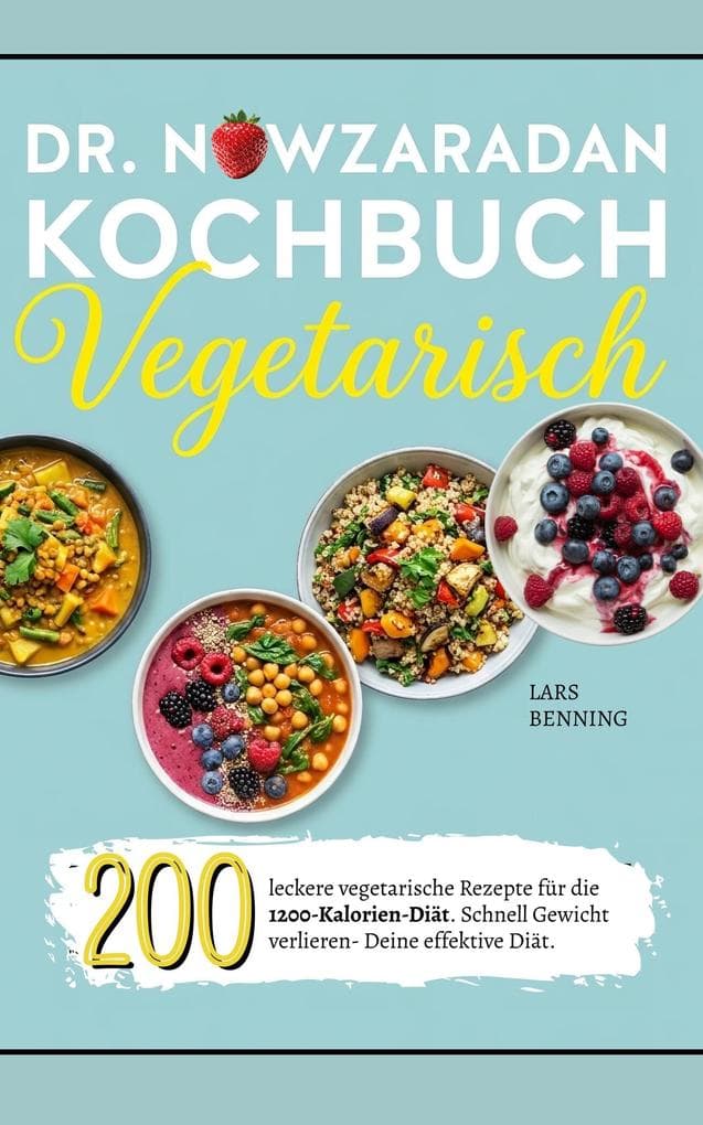 Dr. Nowzaradan Kochbuch Vegetarisch