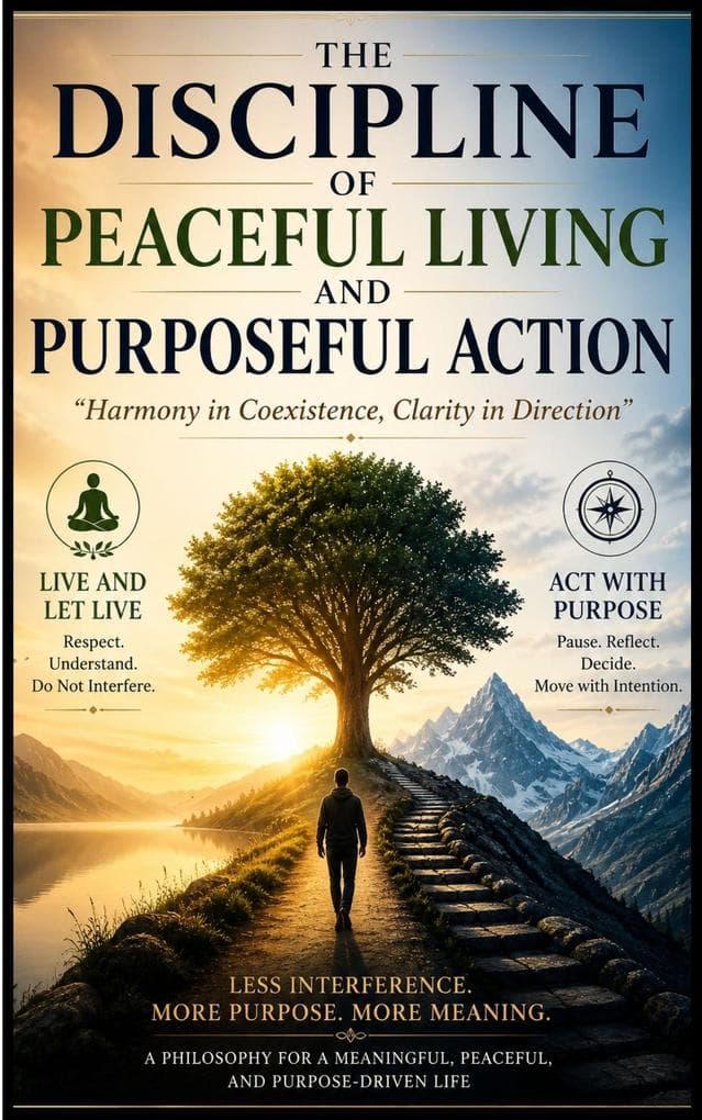The Discipline of Peaceful Living and Purposeful Action.