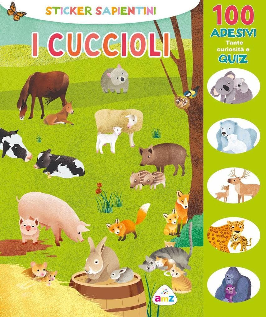 I cuccioli. Sticker sapientini