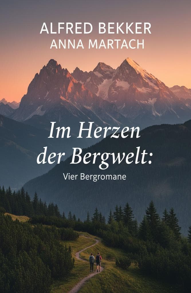 Vier Bergromane: Im Herzen der Bergwelt