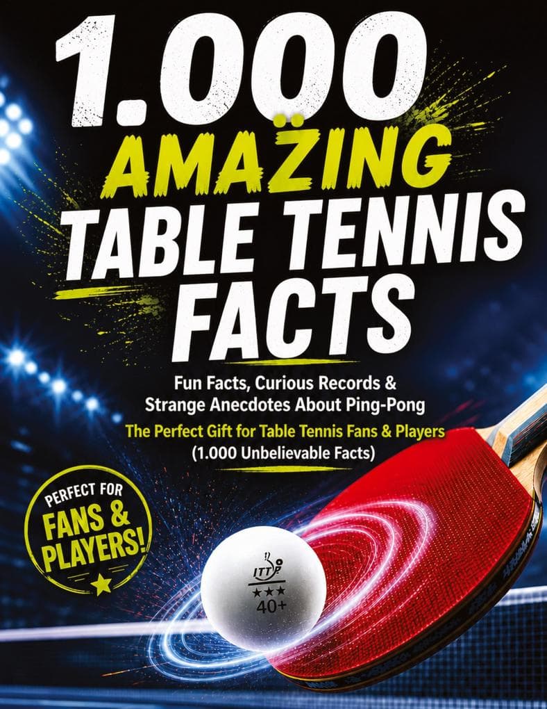 1,000 Crazy Table Tennis Facts