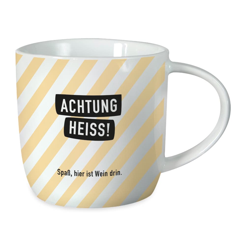 Tasse Gute Laune Achtung heiss!
