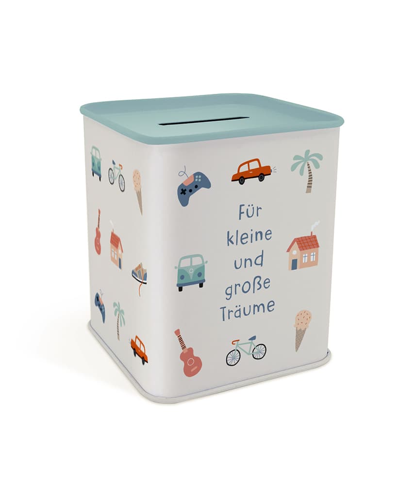 Spardose Für kleine und große Träume