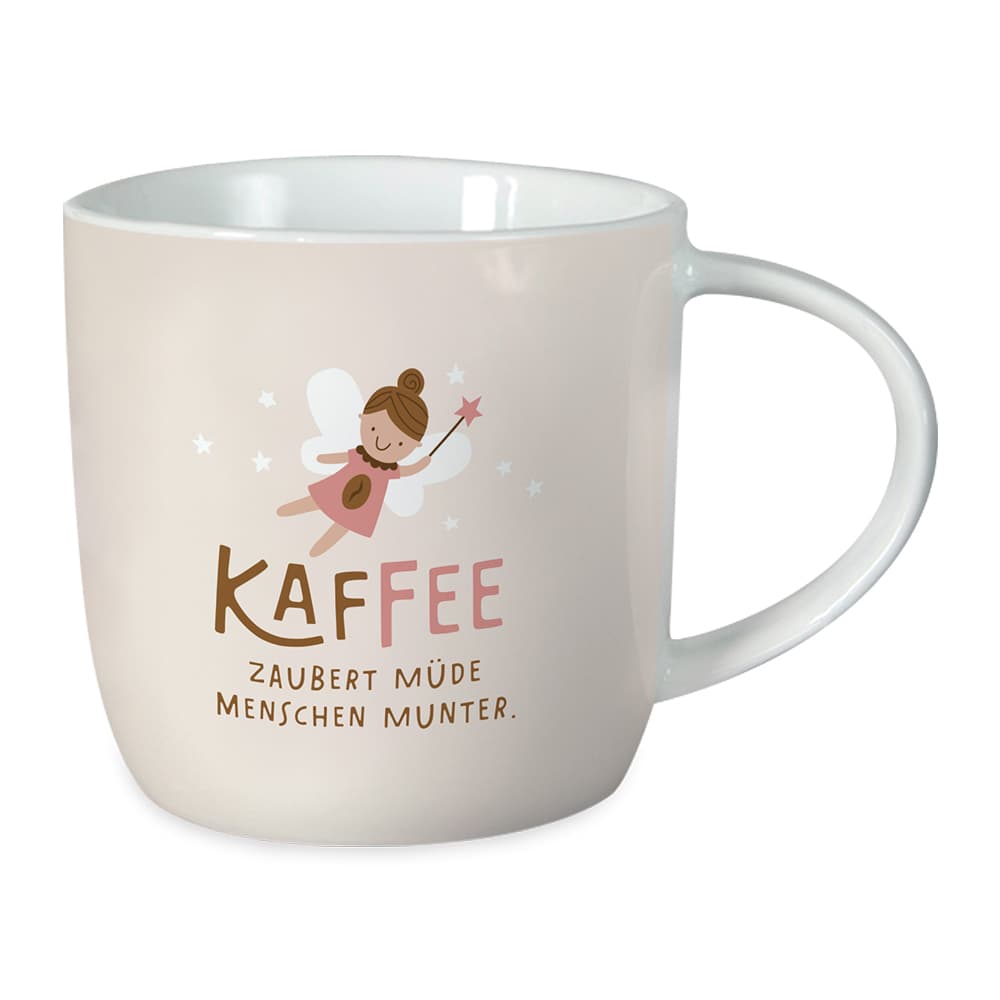 Tasse Gute Laune Kaffee zaubert