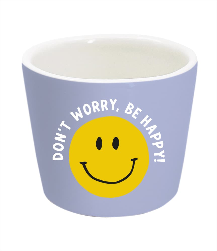 Eierbecher Gute Laune Don't worry be happy