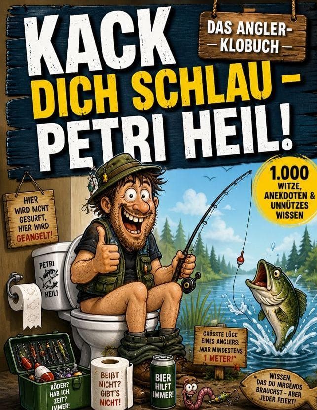 Kack dich schlau - Petri Heil!