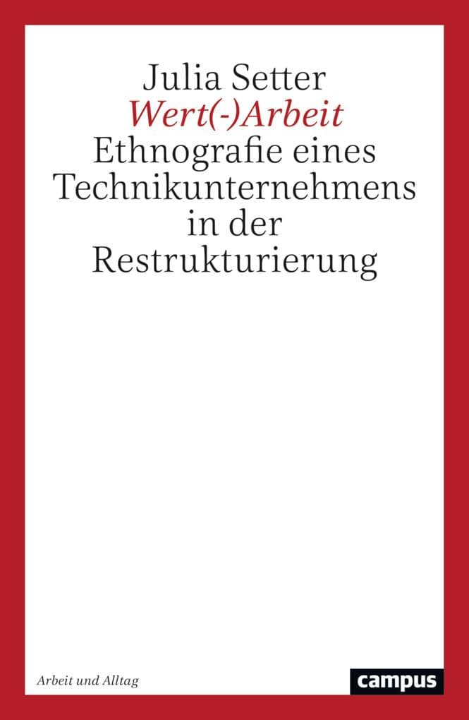 Wert(-)Arbeit