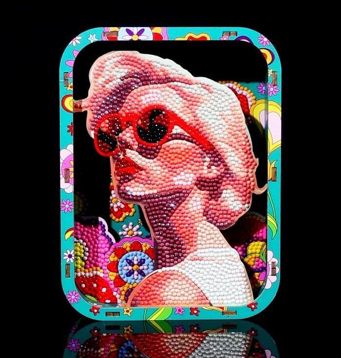 DIAMOND DOTZ - Diamond Painting Box Retro Portrait