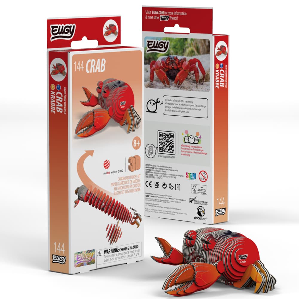 EUGY - 3D Bastelset Krabbe