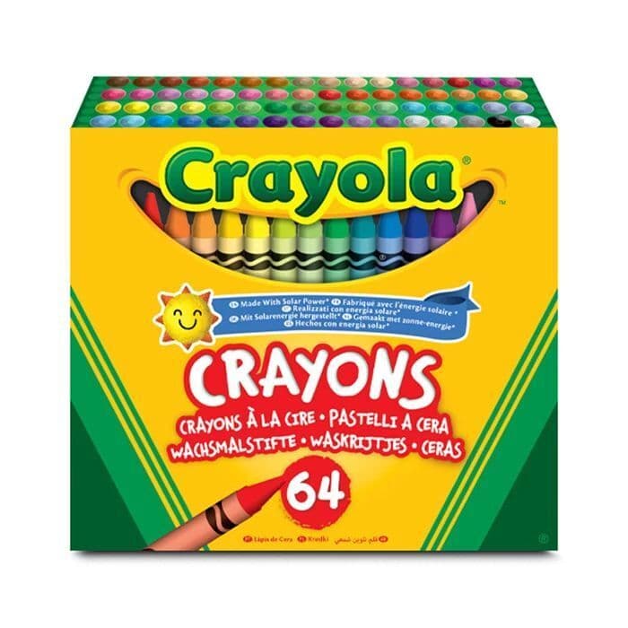 CRAYOLA - 64 Wachsmalstifte