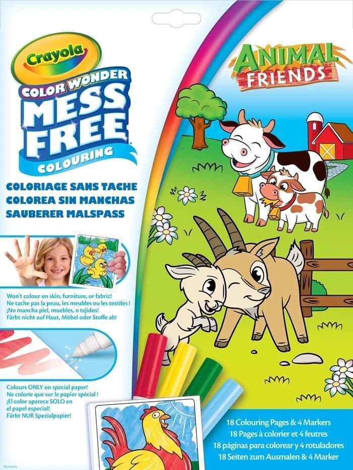 CRAYOLA - Color Wonder Malspass Tierfreunde