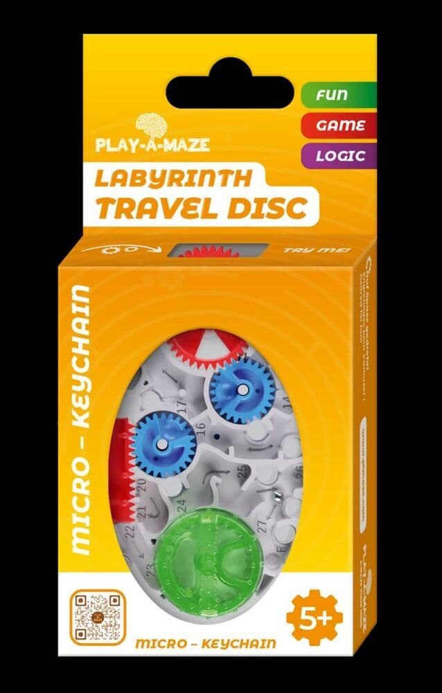 PLAY-A-MAZE - Labyrinth Travel Disc Micro (d,e,f)