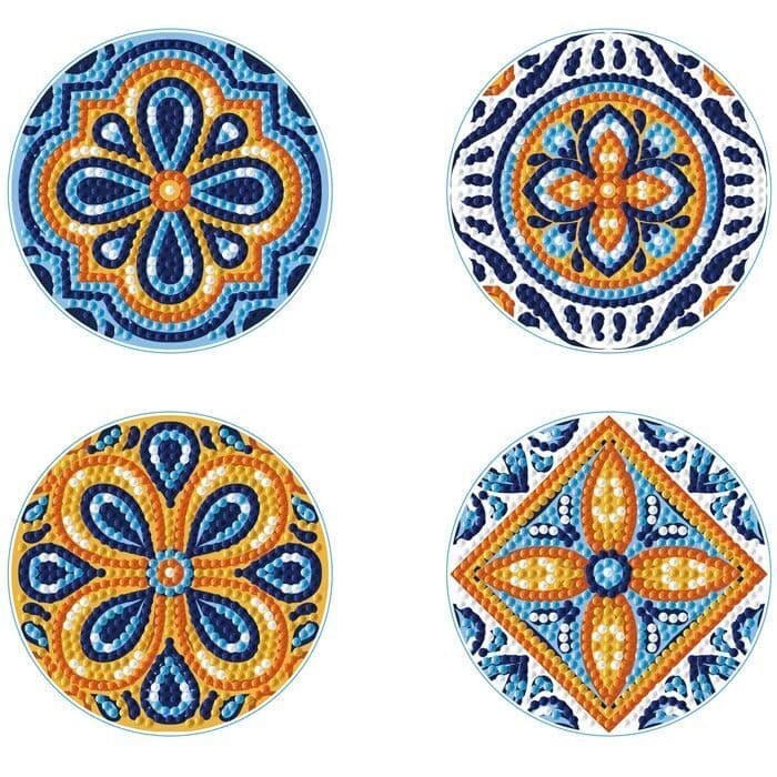 DIAMOND DOTZ - Diamond Painting Untersetzer Fliesen