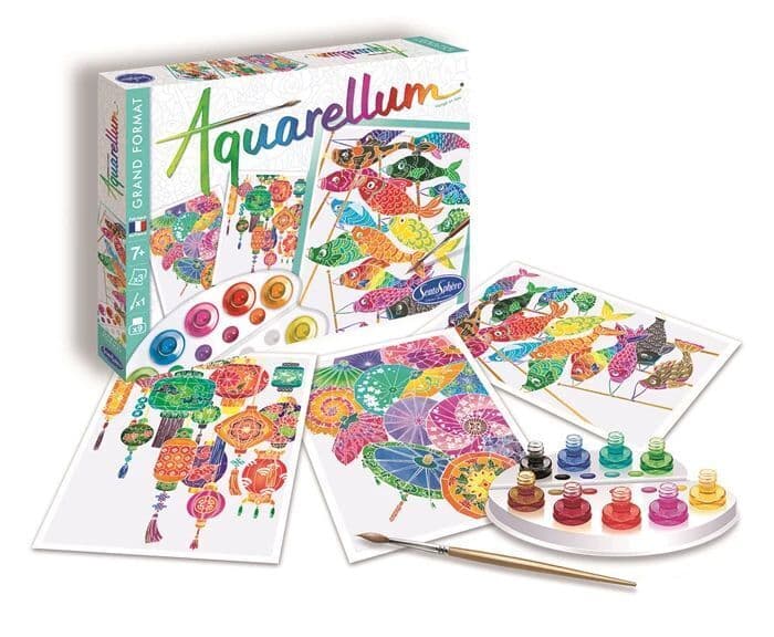 SENTOSPHÈRE - Aquarellum Asiatische Motive