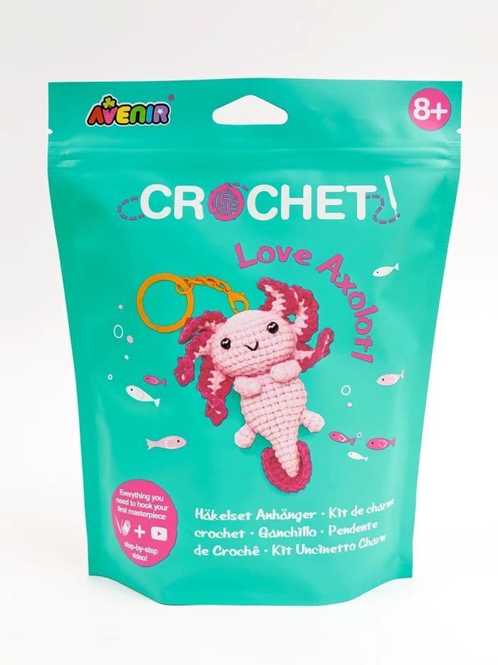 AVENIR - Häkelset Axolotl