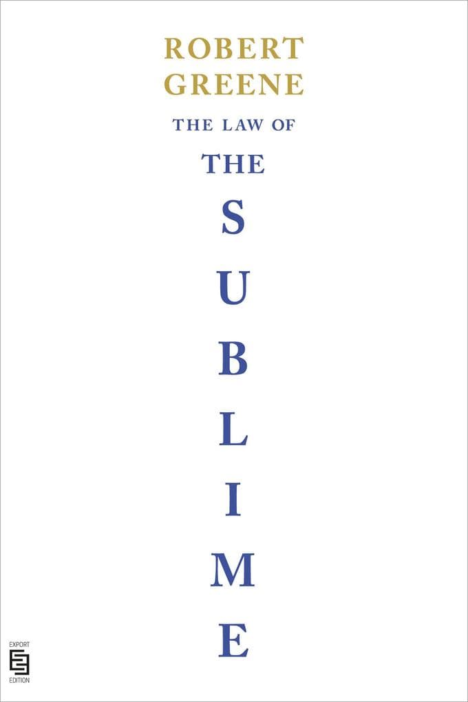 The Law of the Sublime