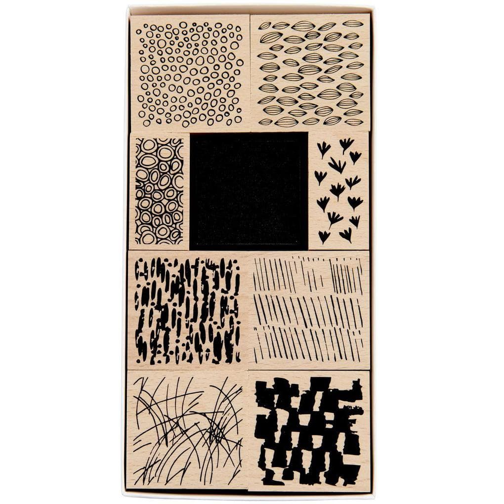 Stempelset In the Meadow, Texturen FSC 100%