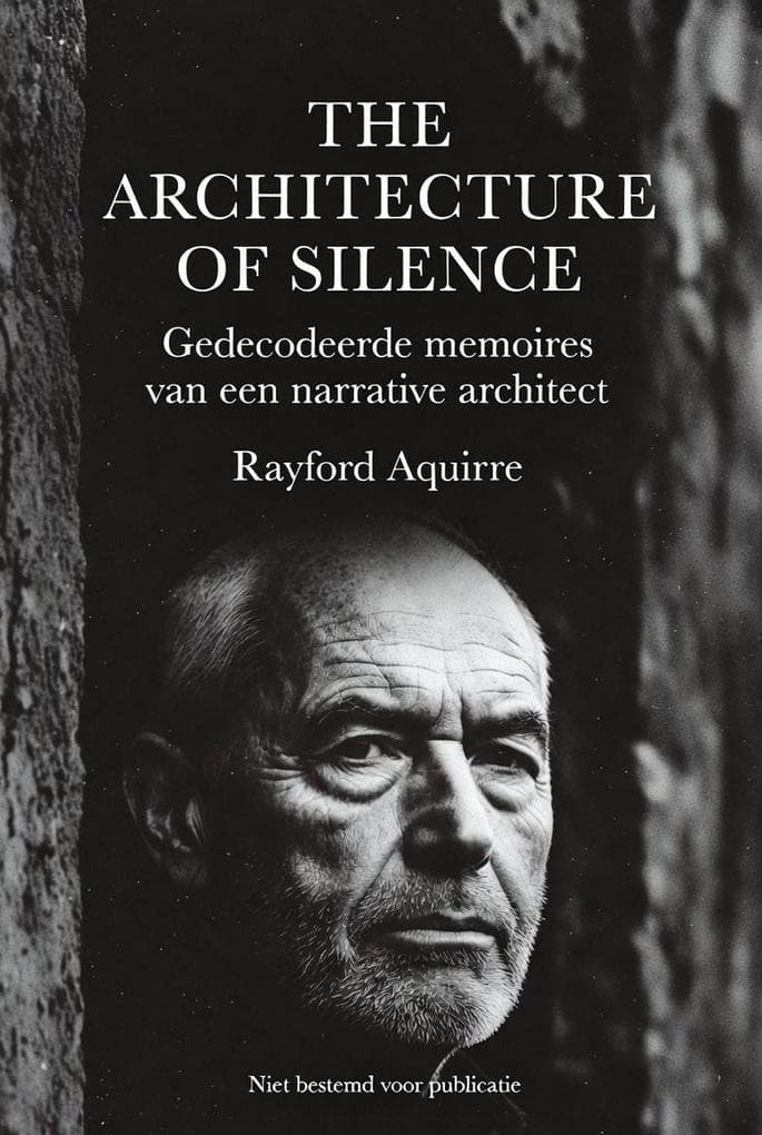 The Architecture of Silence: Gedecodeerde memoires van een narrative architect