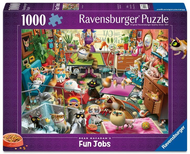 Dean Macadam: The Cat Groomer 1000 PC Puzzle