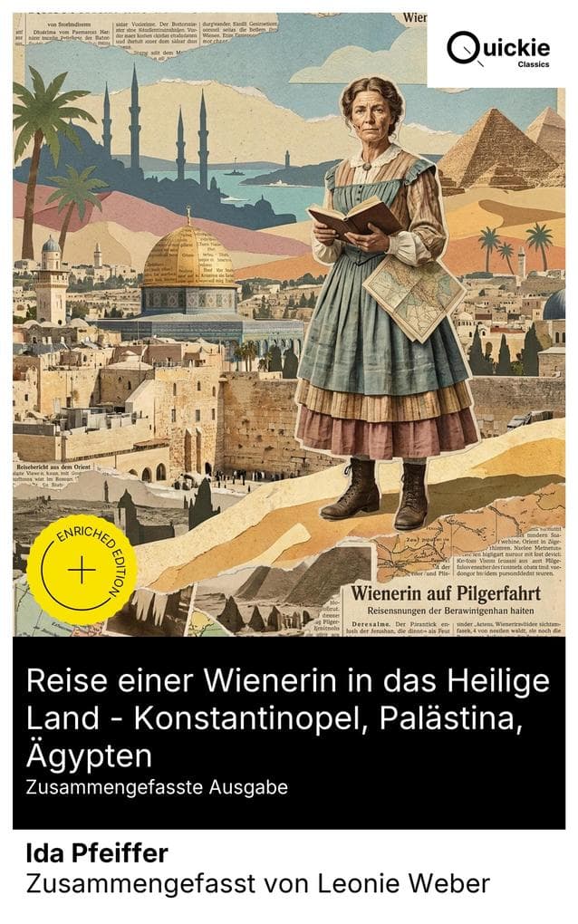 Reise einer Wienerin in das Heilige Land - Konstantinopel, Palästina, Ägypten (Zusammengefasste Ausgabe)