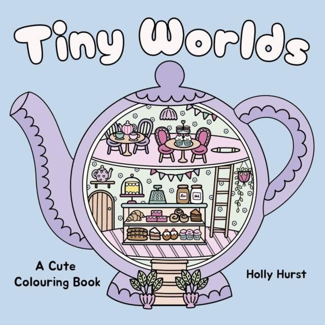 Tiny Worlds Cute Colouring Book