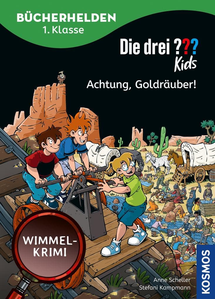 Die drei ??? Kids, Bücherhelden 1. Klasse, Achtung, Goldräuber! (drei Fragezeichen Kids)