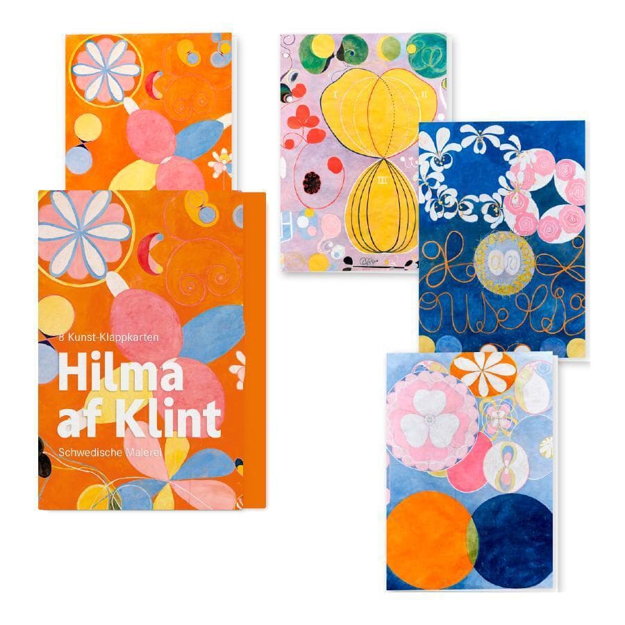 Hilma af Klint - Acht Kunst-Klappkarten
