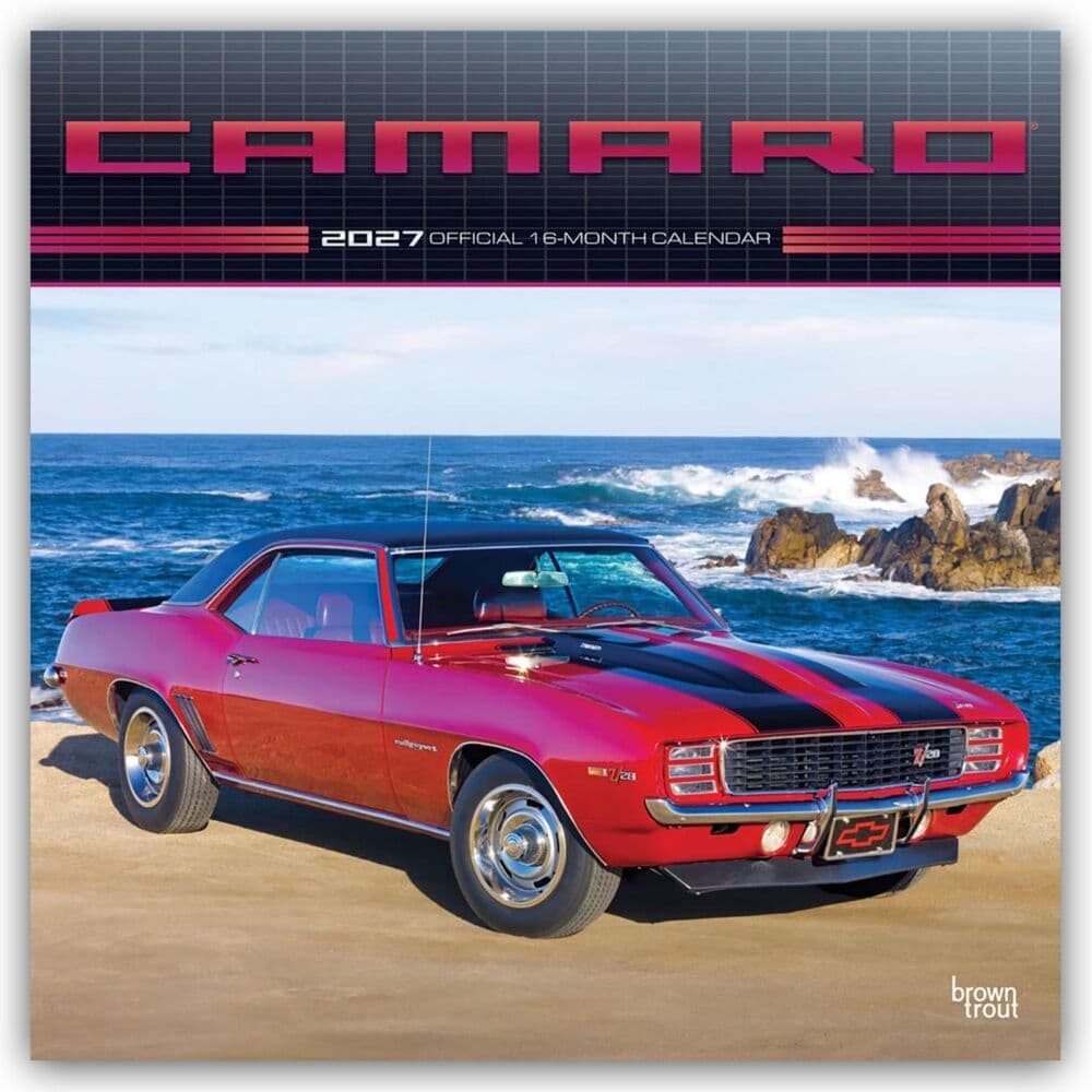 Camaro - Chevrolet Camaro 2027 - 16-Monatskalender