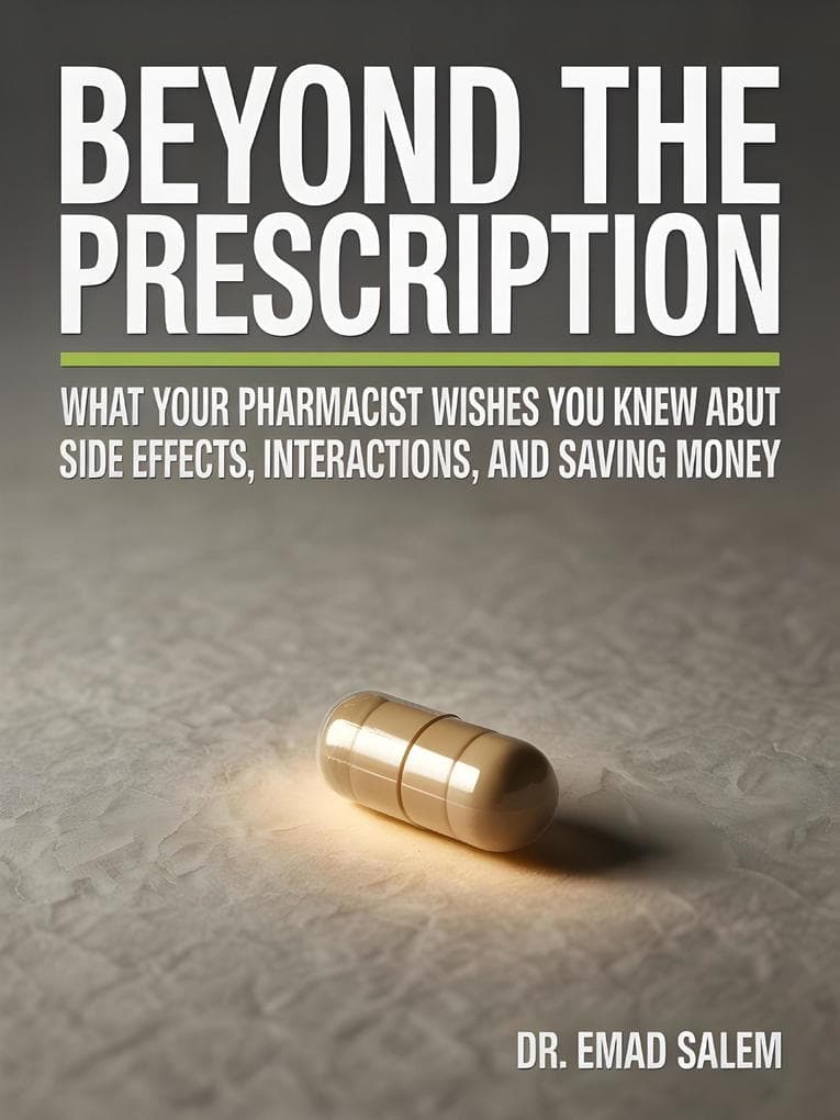 Beyond The Prescription: What Your Pharmacist Wishes You Knew About Side Effects, Interactions, and Saving Money