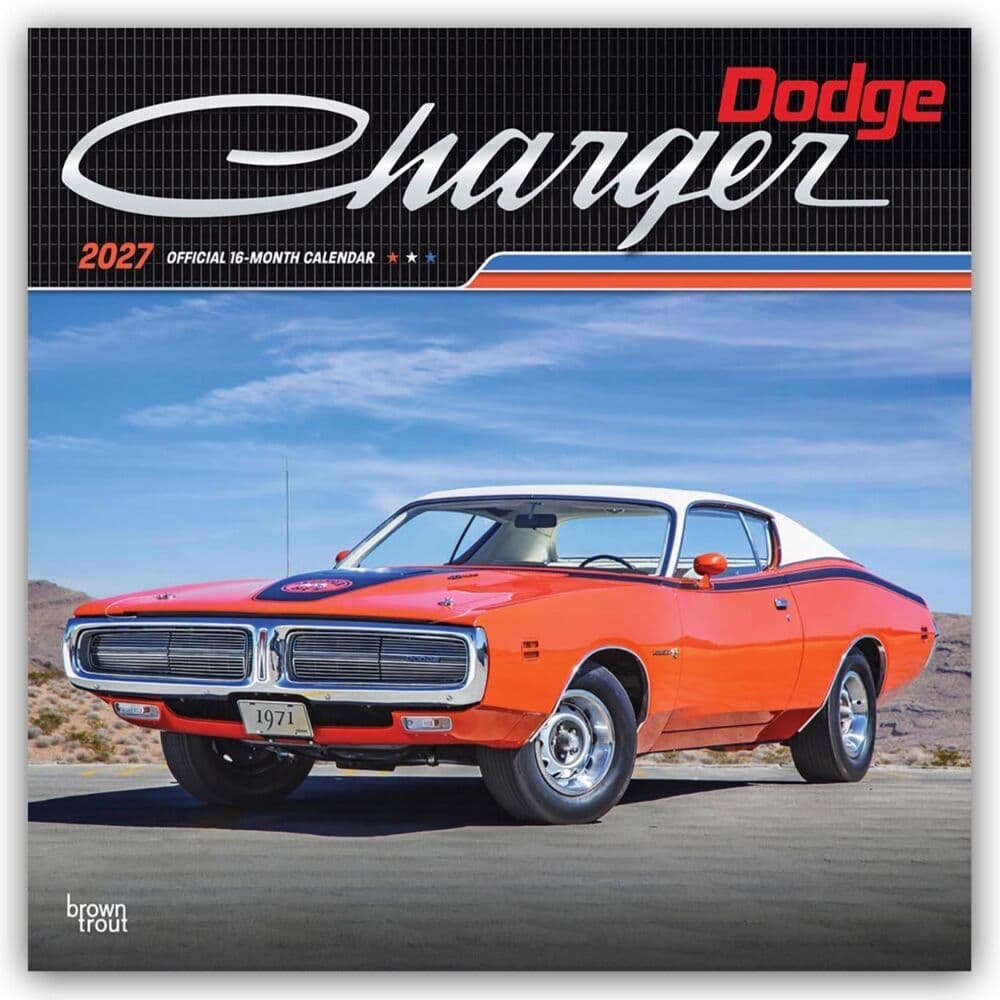 Dodge Charger 2027 - 16-Monatskalender