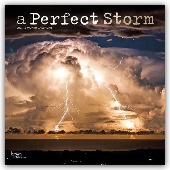 A Perfect Storm - Orkane - Tornados - Stürme - Unwetter 2027 - 16-Monatskalender