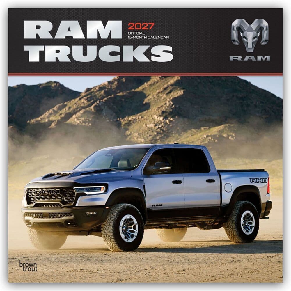 RAM Trucks - Ram Pickups 2027 - 16-Monatskalender
