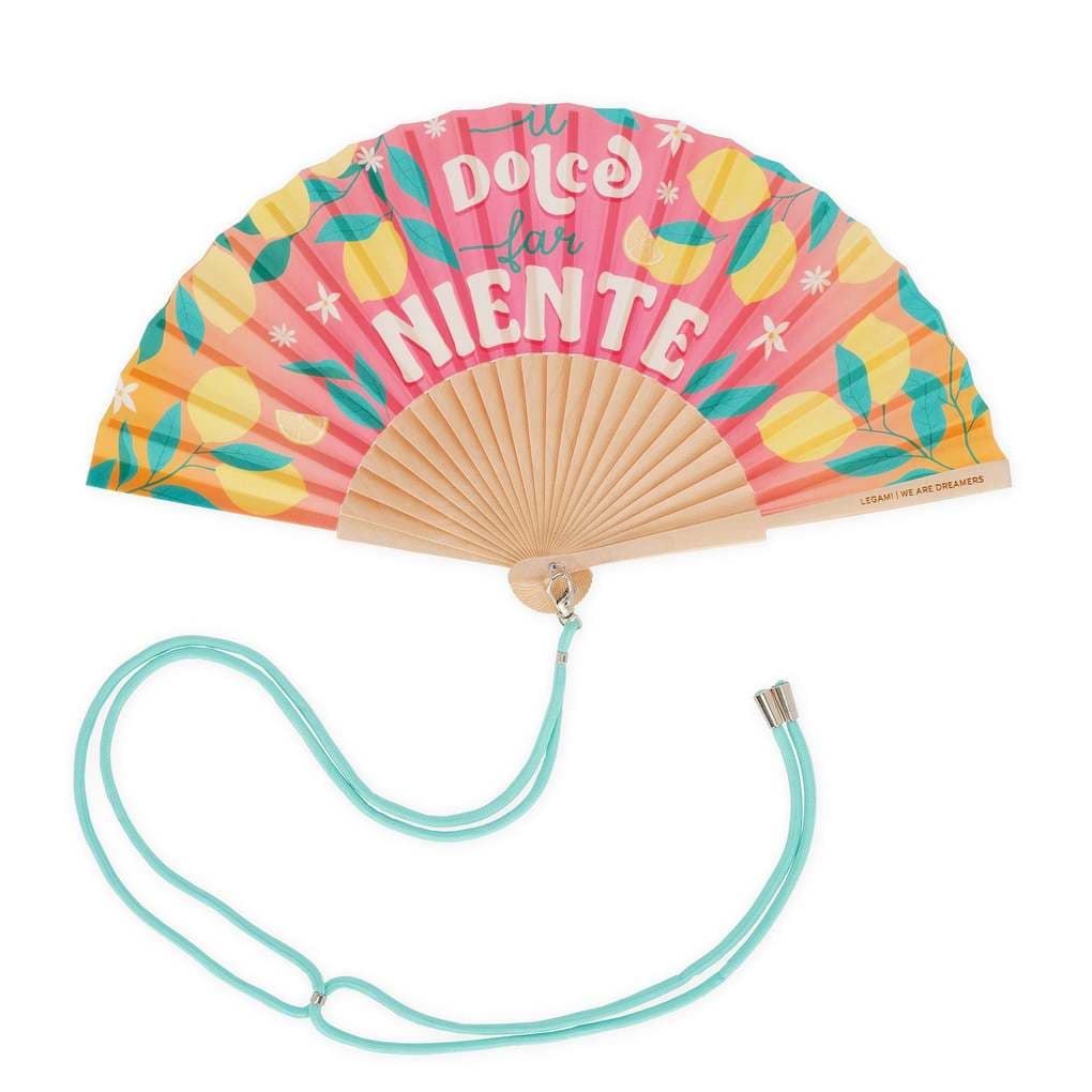 ¡Qué Calor! - Folding Fan - Dolce Far Niente