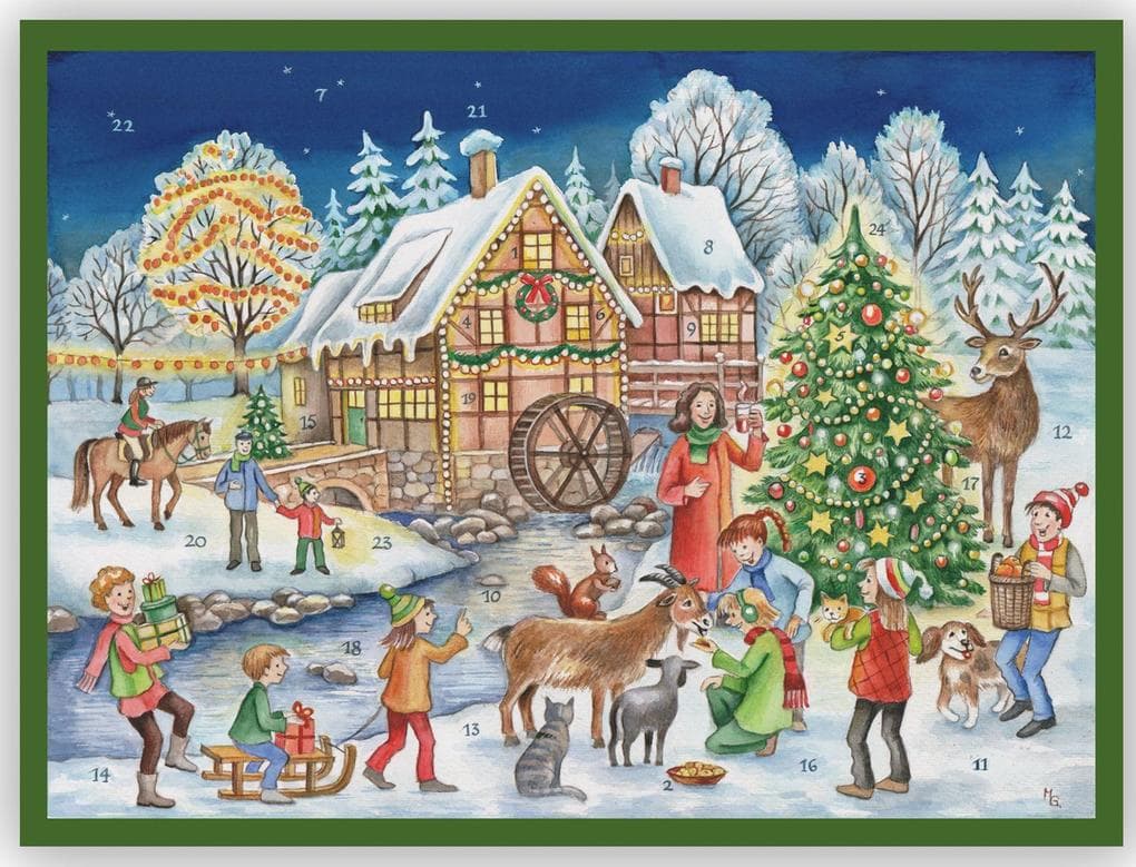 Adventskalender "Weihnachtliches Mühlhaus"
