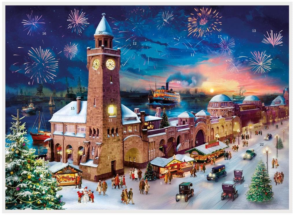 Adventskalender "Hamburg Landungsbrücken"