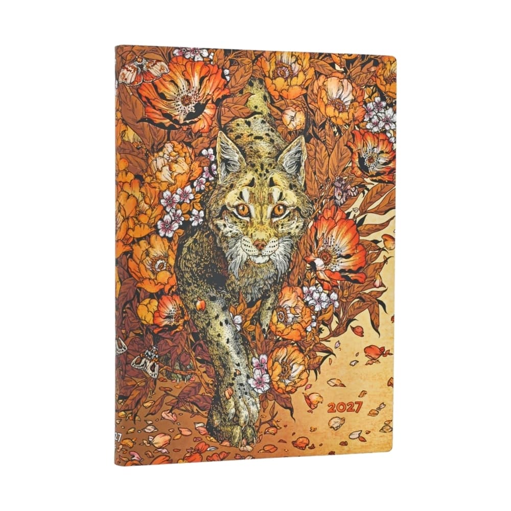 12-Monatskalender 2027 Aufsteigender Luchs Midi Horizontal