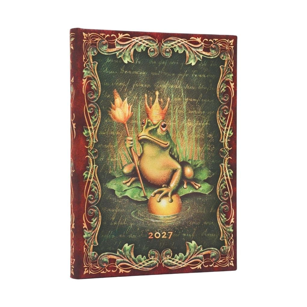 12-Monatskalender 2027 Die Brüder Grimm, Froschkönig Midi Vertikal