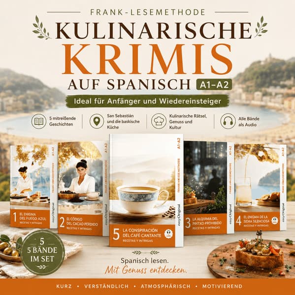 Recetas y Intrigas - Staffel 1 - 5 kulinarische Krimis auf Spanisch A1-A2 (+ Audio-Online), m. 5 Audio, m. 5 Audio, 5 Teile