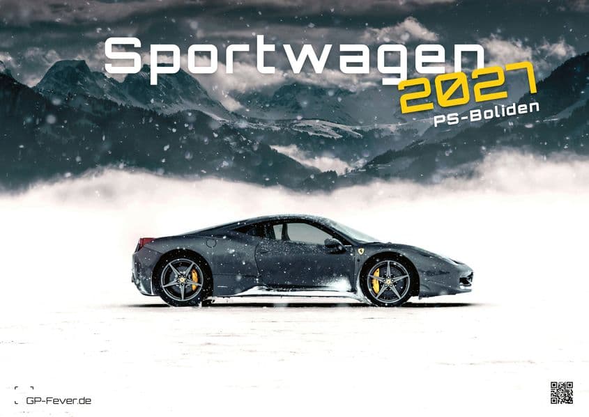 Sportwagen - PS-Boliden - 2027 - Kalender DIN A2