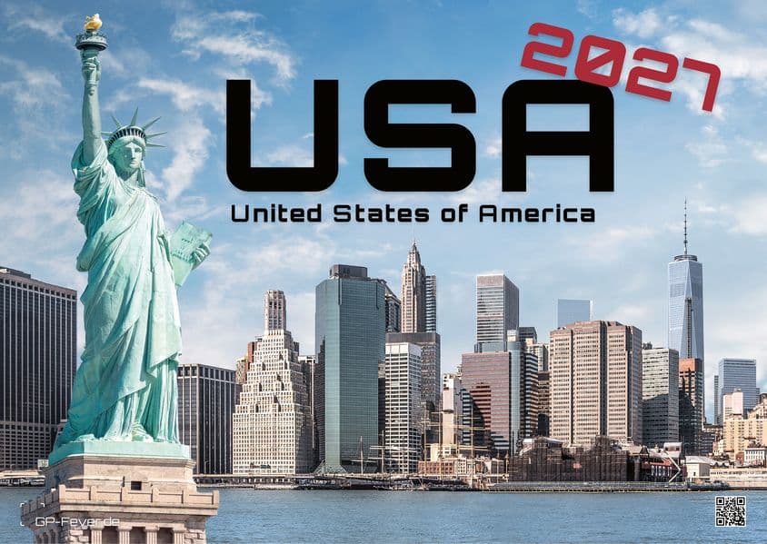 USA - eine Reise durch die Vereinigten Staaten - dem Land der unbegrenzten Möglichkeiten - 2027 - Kalender DIN A3