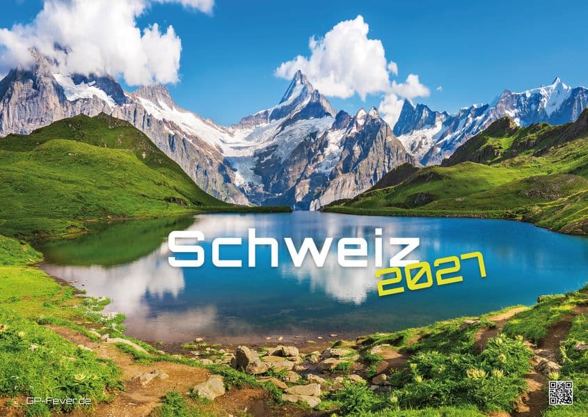 Schweiz - 2027 - Kalender DIN A2