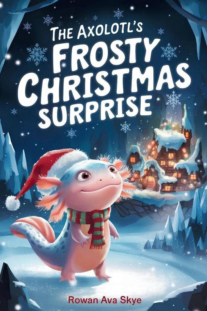 The Axolotl's Frosty Christmas Surprise