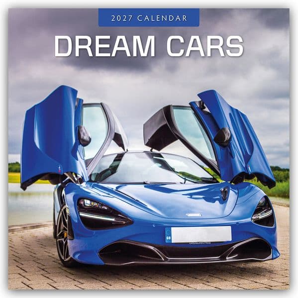 Dream Cars - Traumautos 2027 - 16-Monatskalender: Original Red Robin Publishing Ltd-Kalender [Mehrsprachig] [Kalender]