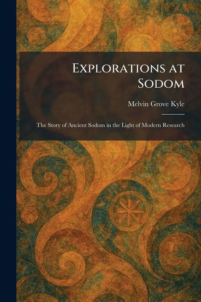 Explorations at Sodom