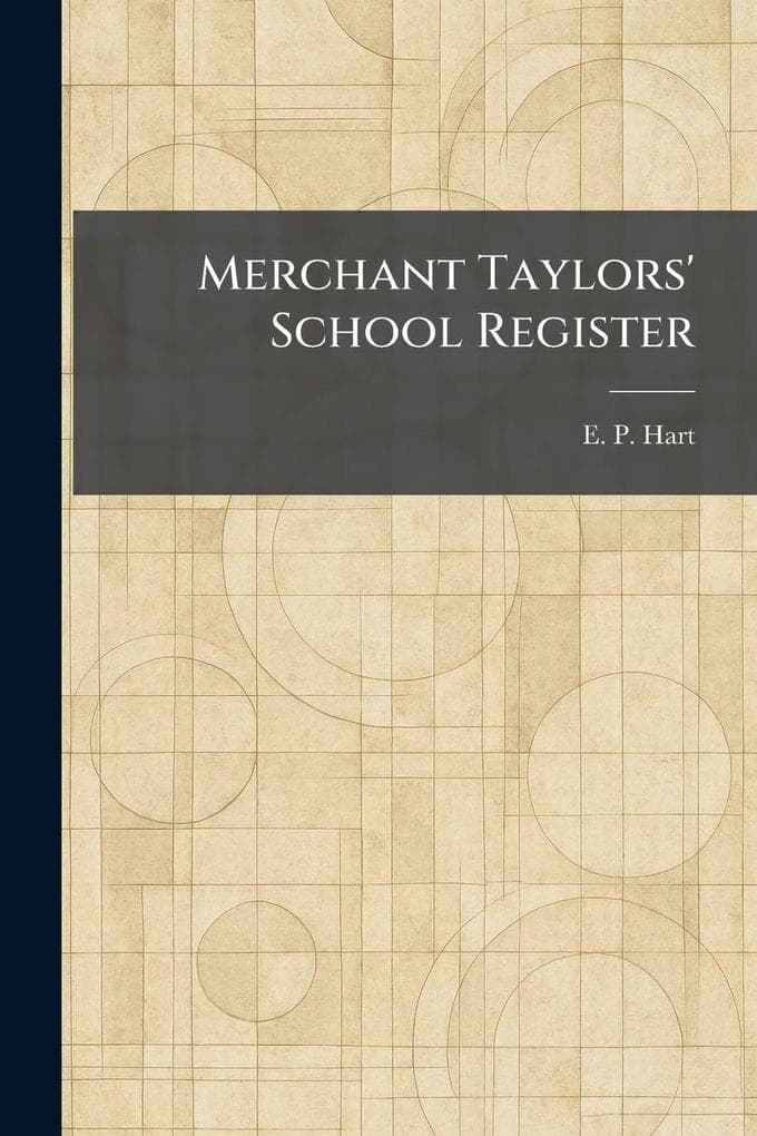 Merchant Taylors' School Register
