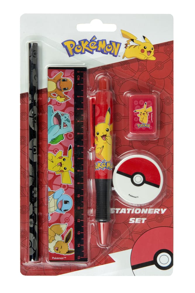 Pokemon Schreibset 5teilig