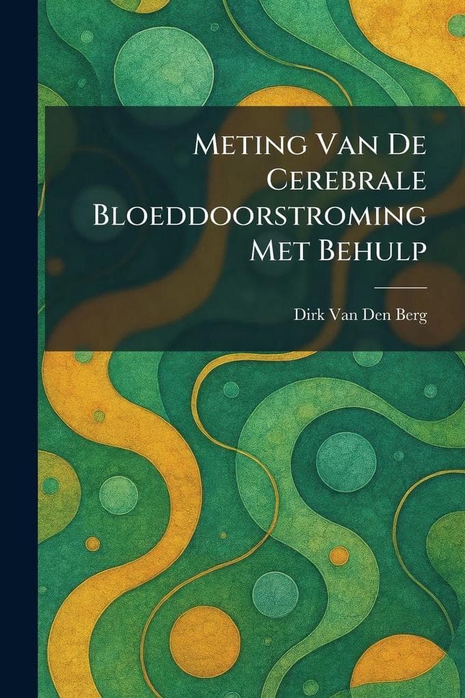 Meting Van De Cerebrale Bloeddoorstroming Met Behulp