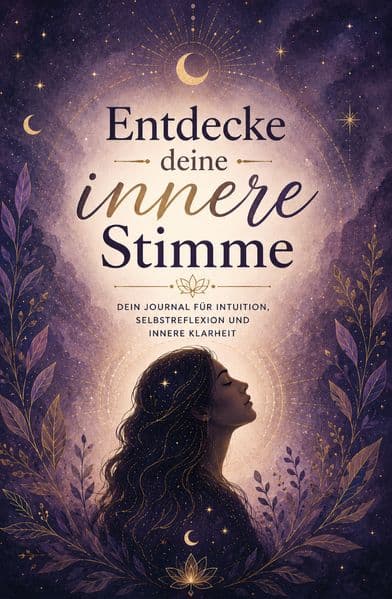 Entdecke deine innere Stimme - Dein Journal für Intuition, Selbstreflexion und innere Klarheit