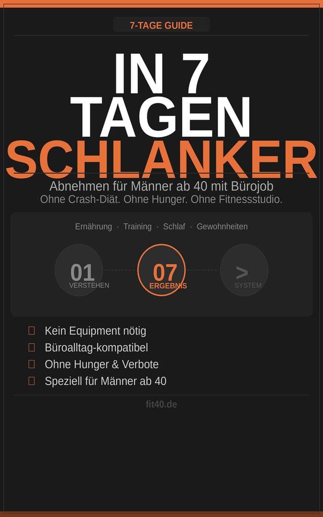 In 7 Tagen schlanker